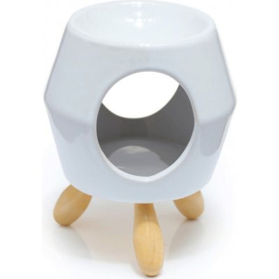 Empt Keramická aroma lampa s nožkami bílá – Hledejceny.cz