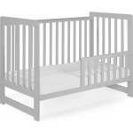 TOMI XXII. postýlka se zábranou Šedá / přírodní se zábranou – Sleviste.cz