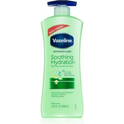 Vaseline Intensive Care zklidňující tělové mléko s pumpičkou Aloe Fresh 600 ml – Zbozi.Blesk.cz