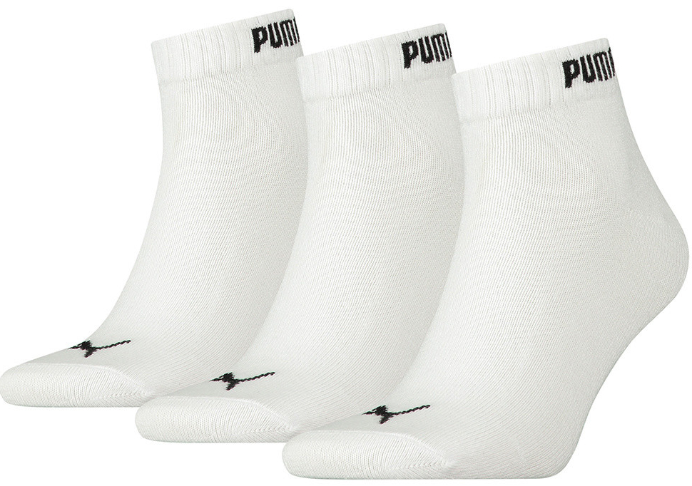 Puma ponožky QUARTER-V 3 Pack