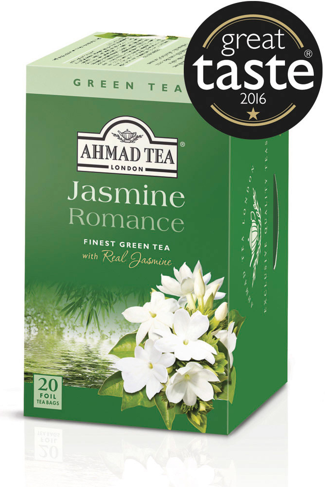 Ahmad Tea Green Tea Jasmine Romance 20 sáčků