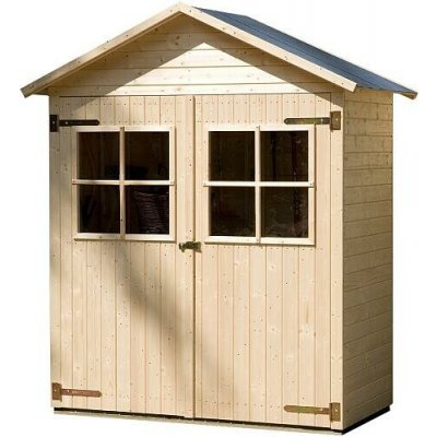 WEKA 357 Dřevěný zahradní domek 185 x 105 x 216 cm – Zbozi.Blesk.cz