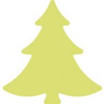 DP Craft děrovačka ozdobná Stromeček-jedle 7.5cm – Zboží Dáma