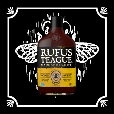 Rufus Teague Honey Sweet BBQ omáčka 454 g