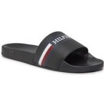 Tommy Hilfiger Corporate Hilfiger Pool Slide Nazouváky FM0FM04911 Black – Hledejceny.cz