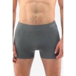 Bambusové boxerky s delší nohavičkou EcoBamboo 54005P šedá – Zboží Mobilmania