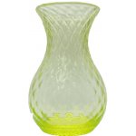 Váza 25cm - Karo - uranová žluť – Hledejceny.cz