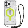 Pouzdro a kryt na mobilní telefon Apple UAG Pathfinder Clear Magsafe Active Neon Lanyard iPhone 16 1144651BV01