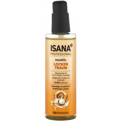ISANA Professional Pečující olej na kudrnaté a vlnité vlasy 100 ml – Hledejceny.cz