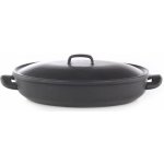 BELIS Smaltovaný oválný pekáč s poklicí nízký 32 x 24 x 7 cm 5 l BSE 97232-67B00005 – Zboží Dáma