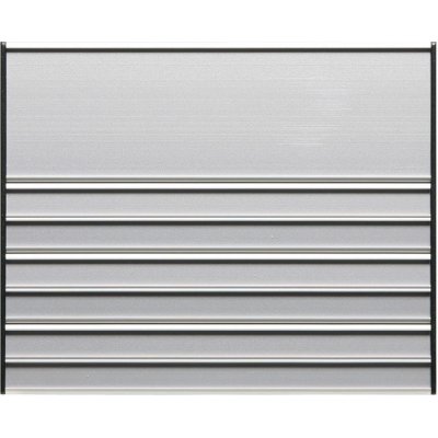 Dveřní tabulky pro papírové jmenovky, 187 x 156 mm, 1+6 řádků – Zboží Mobilmania