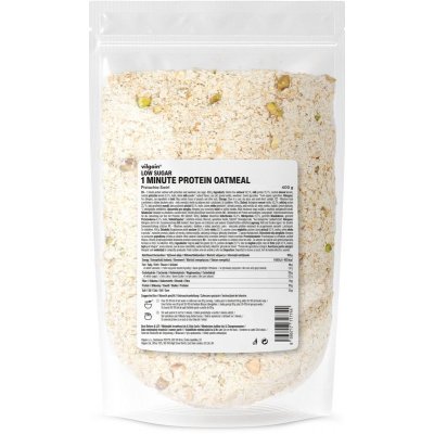 Vilgain Minutová proteinová ovesná kaše s nízkým obsahem cukru pistáciový krém 400 g – Zboží Mobilmania