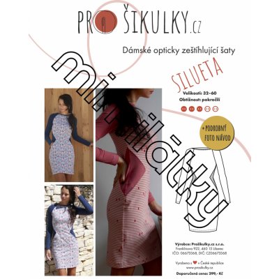 Dámské šaty Silueta | 32 - 60 - Česky – Hledejceny.cz