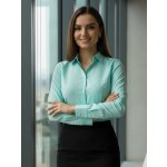 Dámska košeľa VSB biznis mentolová – Zboží Dáma