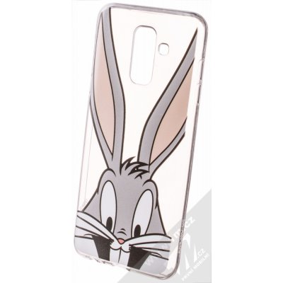 Pouzdro Warner Bros Looney Tunes Bugs Bunny 001 TPU ochranné silikonové s motivem Samsung Galaxy A6 Plus 2018 čiré