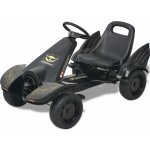 vidaXL 80156 Šlapací motokára s nastavitelným sedátkem černá – Zboží Mobilmania
