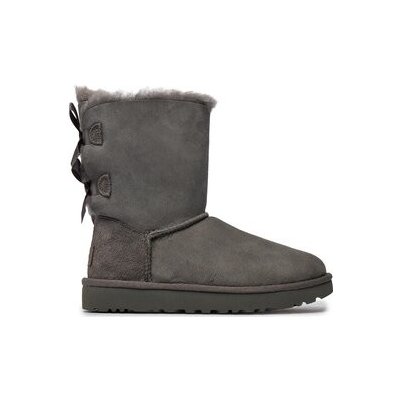 Ugg W Bailey Bow II 1016225 Grey – Zboží Mobilmania