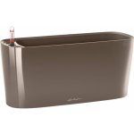 Lechuza Samozavlažovací truhlík DELTA 20 taupe lesklá, 40 x 15 x 18 cm – Hledejceny.cz