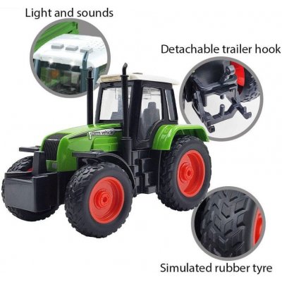 Mamido Natahovací Farmářský Traktor s zvukovými efekty