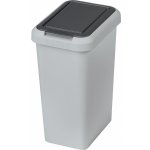 Tontarelli Odpadkový koš Touch & Lift, 25 l, šedý/antracit 8104308ACA – Hledejceny.cz