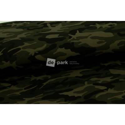 de-park Teplákovina - Maskáč - tmavá oliva – Sleviste.cz