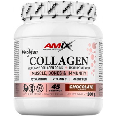 Amix Viscofan Collagen drink chocolate 300 g – Hledejceny.cz