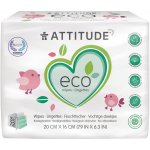 ATTITUDE Vlhčené ubrousky 3 x 72 ks – Hledejceny.cz