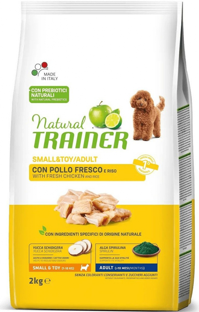 Trainer Natural Small Toy Adult kuře Rýže 2 kg