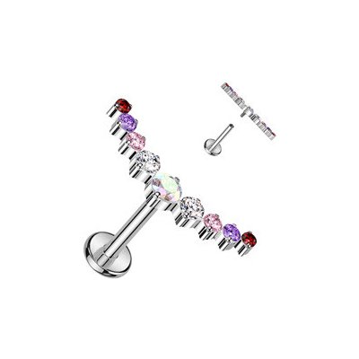 Šperky4U piercing do brady labreta titan TIT1276-MIX – Zboží Dáma Šperky4U piercing do brady labreta titan TIT1276-MIX – Zboží Dáma