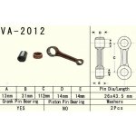 VESRAH ojnice YAMAHA YFM 125 (YFM125) GRIZZLY '04-'13, YFM 125 (YFM125) HUNTER '05-'08, YFA 125 (YFA125) BREZZE '89-'04 (VA2012) (MADE IN JAPAN)