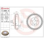 Brzdový buben BREMBO 14.D996.10
