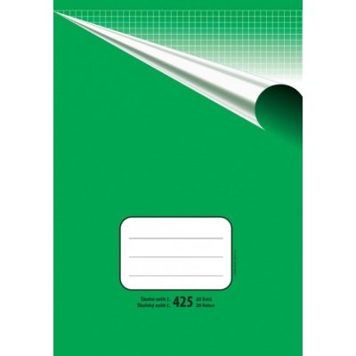 BOBO školní sešit 425 čtverečkovaný – Zboží Dáma