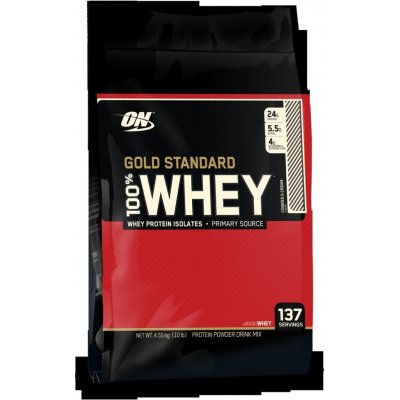 Optimum Nutrition 100% Whey Gold Standard 4540 g – Zboží Mobilmania