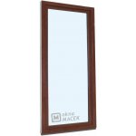 Kömmerling balkonové dveře 70 AD OS levé ořech/ořech 80 x 210 cm jednostranná klika + madýlko + PVC rám – Hledejceny.cz