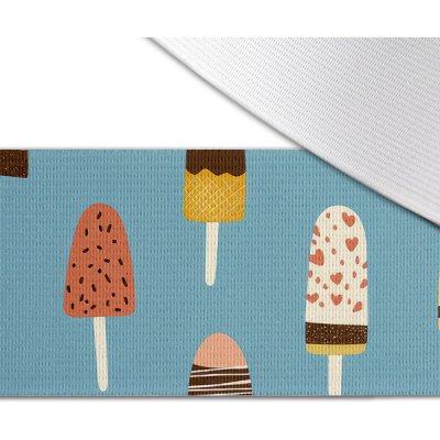 Takoy Guma s potiskem 5cm nanuky kovově modrá – Hledejceny.cz