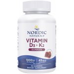 Nordic Naturals Vitamín D3+K2 60 gumových bonbónů – Hledejceny.cz