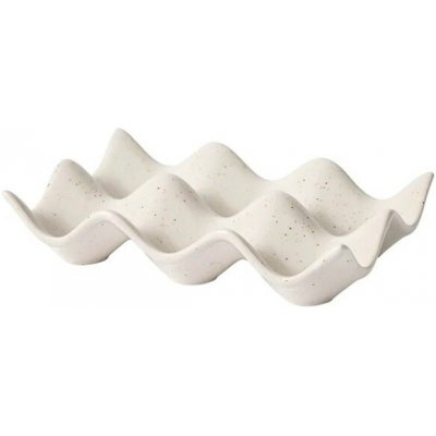 Broste stojan na vajíčka Nordic Vanila 15x10cm krémový – Zboží Mobilmania