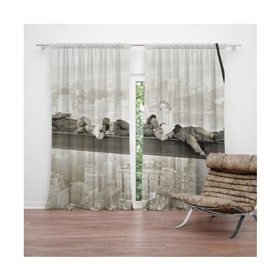 Sablio Závěs Ležící zedníci na traverze: 2ks 140x250cm – Hledejceny.cz