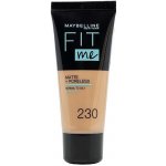 Maybelline Fit Me! Matte+Poreless matující make-up pro normální a mastnou pleť 230 30 ml – Zboží Mobilmania