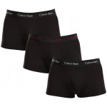 Calvin Klein Low Rise Trunk 3-Pack Black – Sleviste.cz