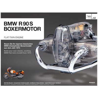 Franzis motor BMW R 90 S-Boxer v měřítku 1:2 – Zboží Živě