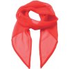 Šátek Premier Workwear dámský šifonový šátek PR740 Strawberry Red -ca. Pantone 186