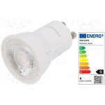 Philips žárovka LED teple bílá GU10 230VAC 240lm P 3,5W 36° 2700K – Hledejceny.cz