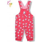 Kugo Dívčí tepláky s laclem ST8803 růžové – Hledejceny.cz