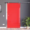 Interiérové dveře Amod Carolina Red Deluxe skleněné posuvné dveře 102,5 x 205 cm