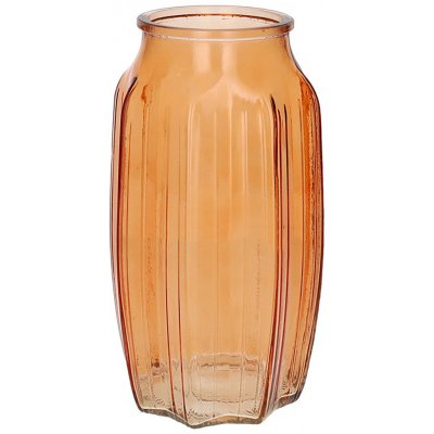 DUIF Skleněná váza SUKO 22cm oranžová – Hledejceny.cz