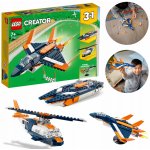 LEGO® Creator 31126 Nadzvukový tryskáč – Zboží Živě