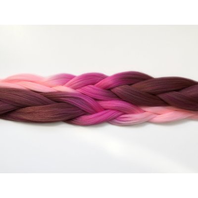 Kanekalon Easy Braid a Miss Rola Barva: 30/HOT PLUM/L-PINK, Značka: Miss Rola – Hledejceny.cz