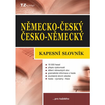 Německo-český / česko-německý kapesní slovník – Zbozi.Blesk.cz