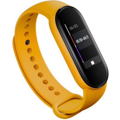 Xiaomi Mi Band 5/6 náhradní náramek Jednobarevný Tmavě žlutá MBS5-TMAZLU – Zbozi.Blesk.cz